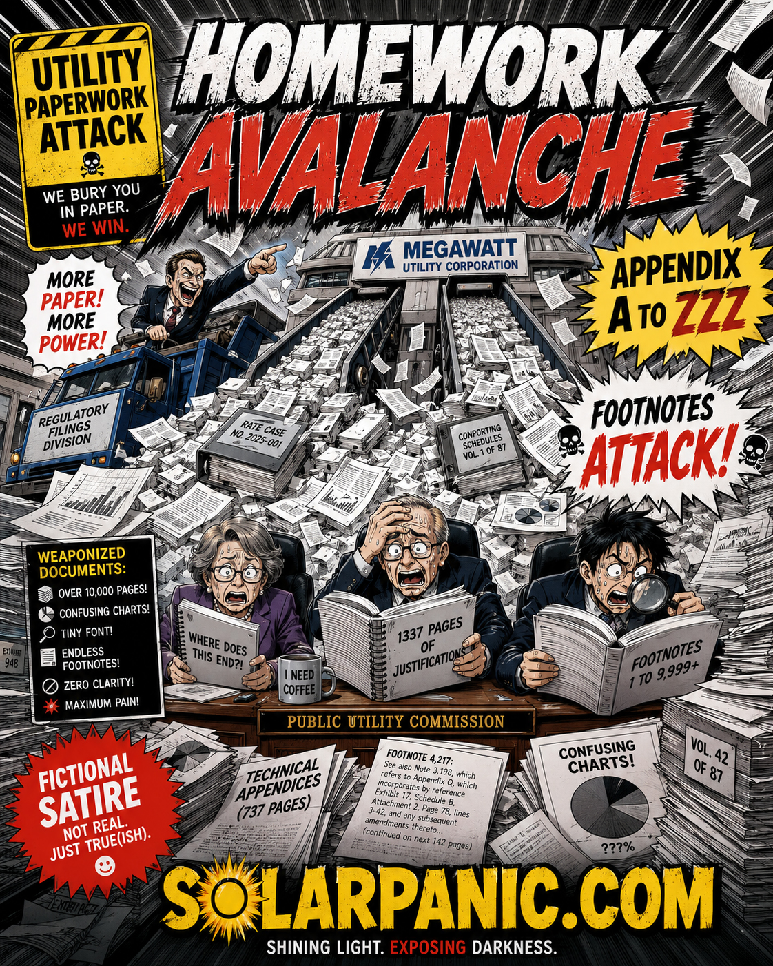 Manga paperwork avalanche overwhelming public oversight