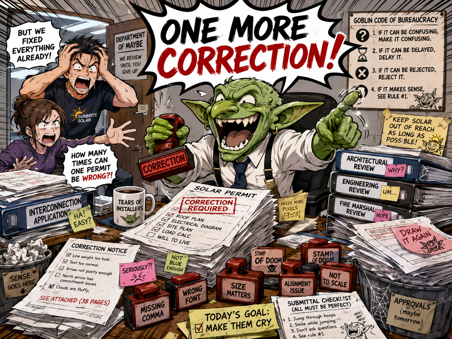 Permit Goblin one more correction chaos